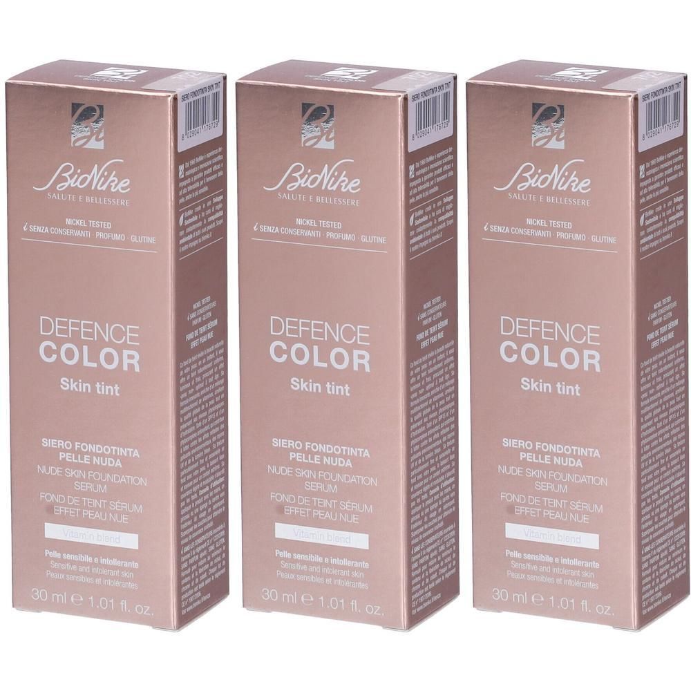Bionike Skin Tint Siero Fondotinta Pelle Nuda TINT 702 3x30 ml