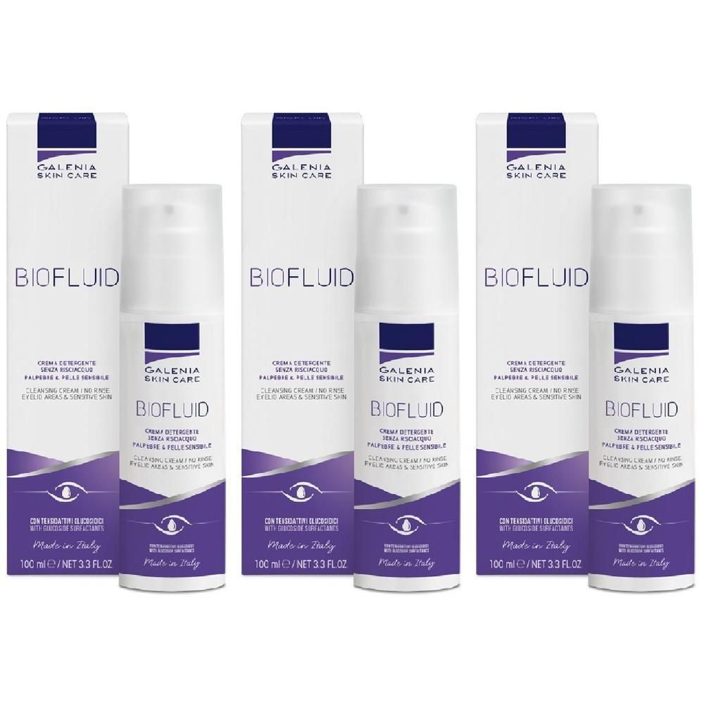 Biofluid Crema Detergente 3x100 ml