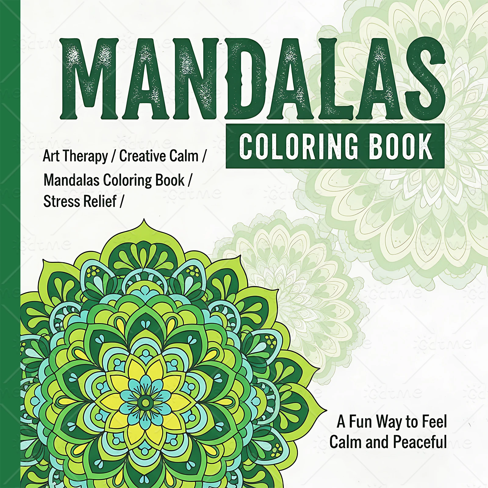 MANDALA-Muster für Erwachsene, interessantes Zeichenbuch, perfektes Geschenk für Party und Geburtstag (freies Malbuch zum Stress) Image