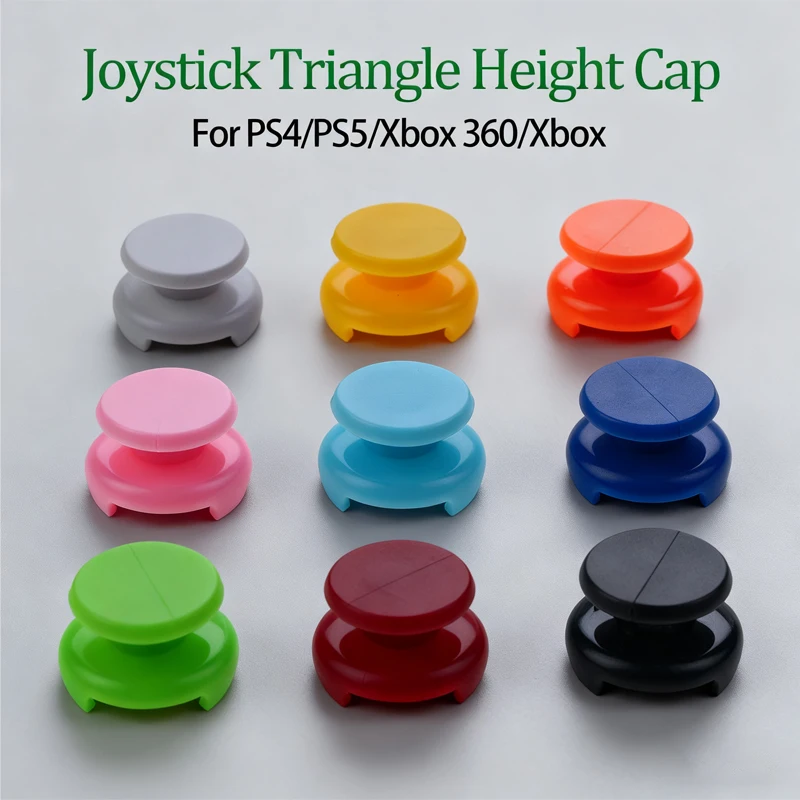 2PCS Grips Extender Caps For PS4 PS5 Xbox 360 /Xbox One Controller Joystick Cover Thumb Stick Grip Game Accessories Medium Size