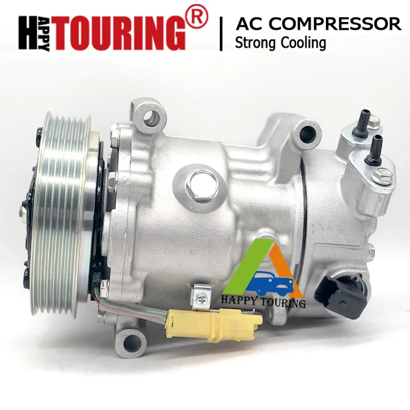Compresseur de climatisation pour Peugeot 307, Peugeot 207 208 307 308 508 9678656080 9822826880 9651910980 9659875780 9670318880