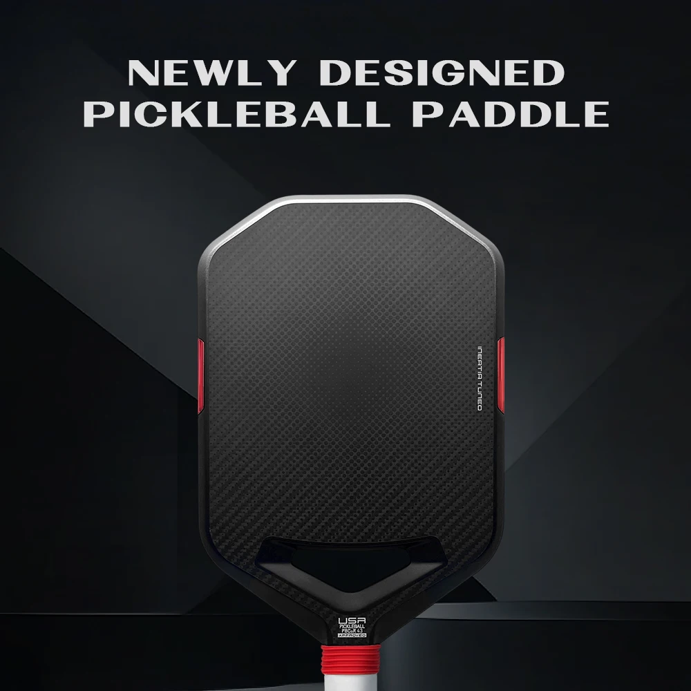 2026 Neuer Randloser GEN5 Voll-Schaumkern 16mm T700 Carbonfaser Tragbarer Umweltfreundlicher Pickleball-Schläger USAPA-Zertifiziert Professionell Image