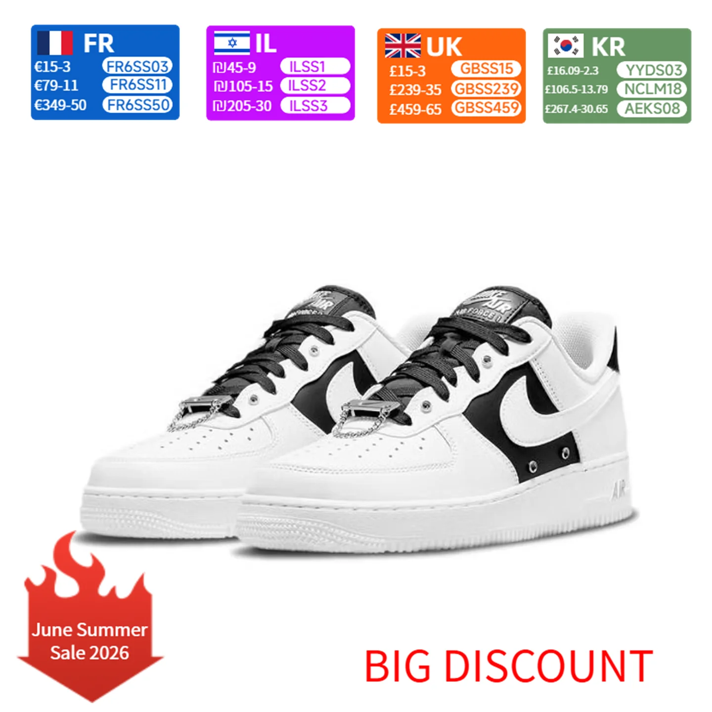 Nike Air Force 1 '07 LV8 Herren Casual Sneakers Retro Leder Low-Top Bequeme Streetwear Schuhe DA8571-100