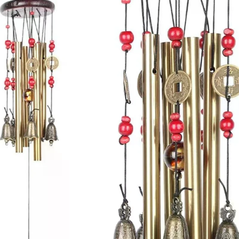 Large Wind Chime Tubes Bells Metal Church Bell Outdoor Garden Home Garden Decor Hanging Wind Chime Symbol Of Good Luck