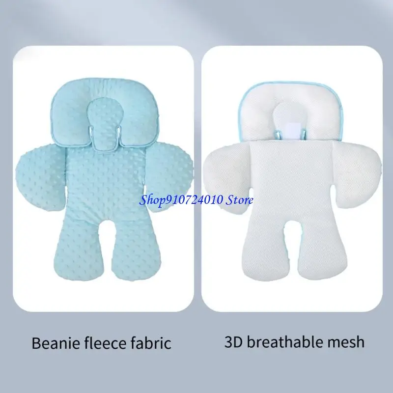 77HD Weiche und bequeme Babyschale für Neugeborene, Kopf- und Körperstütze, Kinderwagen, Kinderwagen, Sitzkissenmatte Image