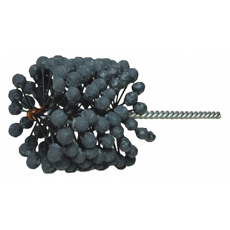 WEILER 34264 CrossFlex Heavy Duty Bore Brush 3-1/4 Diameter 240SC Grit