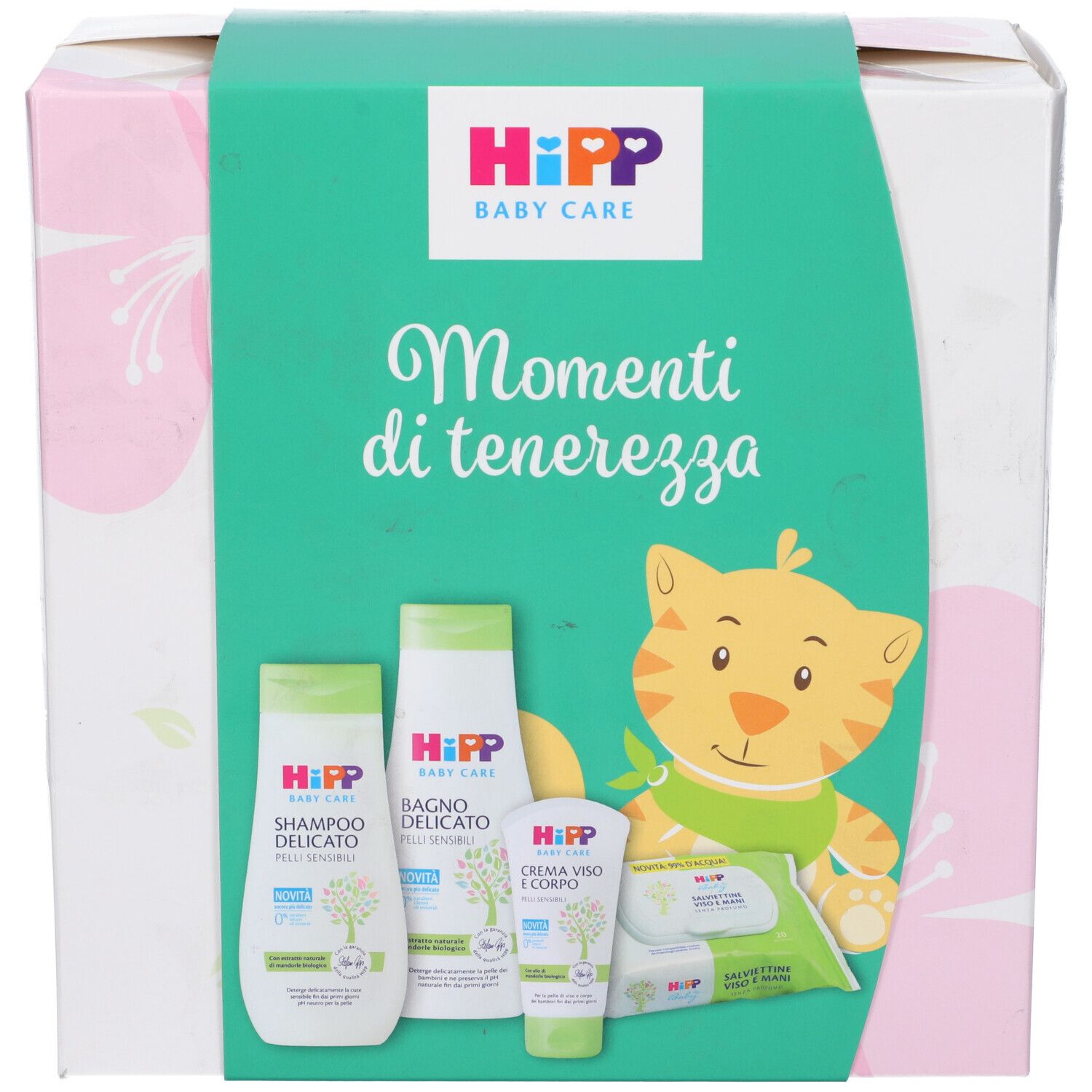 Hipp Cofanetto Momenti Tenerezza 1 Baby Care Bagno Delicato 350 Ml + C