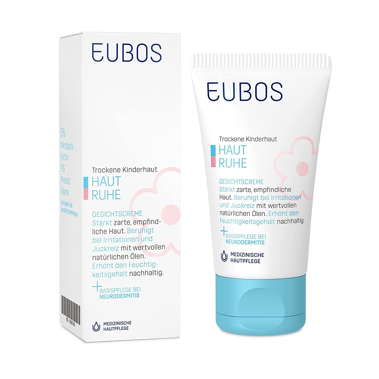 Eubos HAUT RUHE Crema viso per pelli sensibili e secche di bambini neo