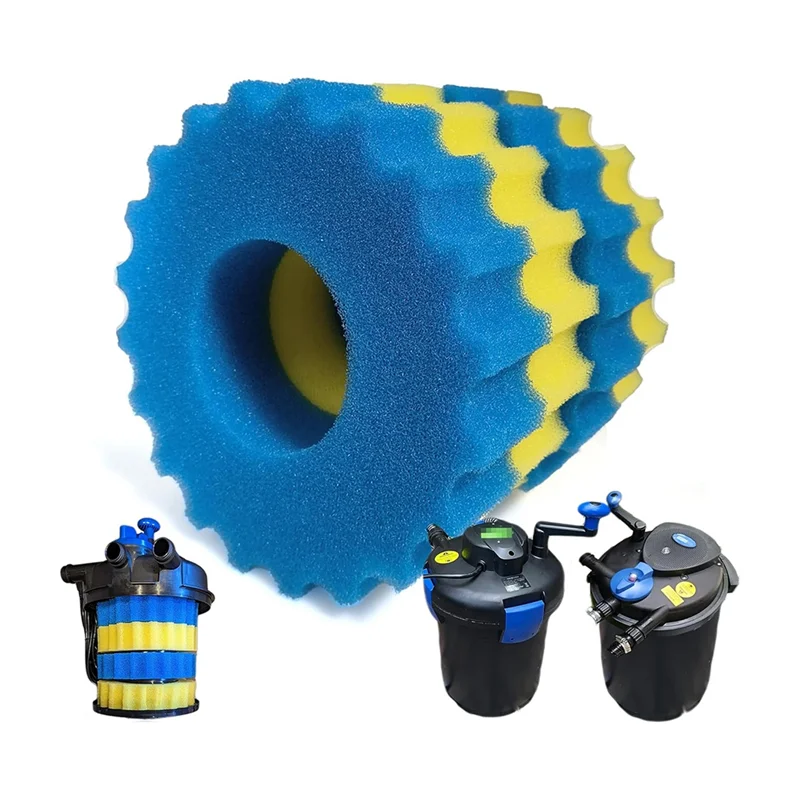 VELIF-Ersatzschwammfilter GPH-Druckteichfilter für VIVOGROW unter Druck stehender biologischer Teich für Grech/SUNSUN CPF-2500/ Image