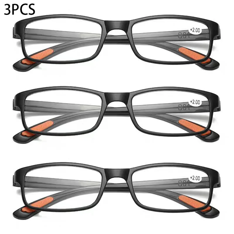 2/3PCS Unisex Ultra-licht Lesebrille Männer Frauen Mode Anti-schleudern Brillen Vision Care Presbyopie brillen + 1,0 ~ + 4,0 Image