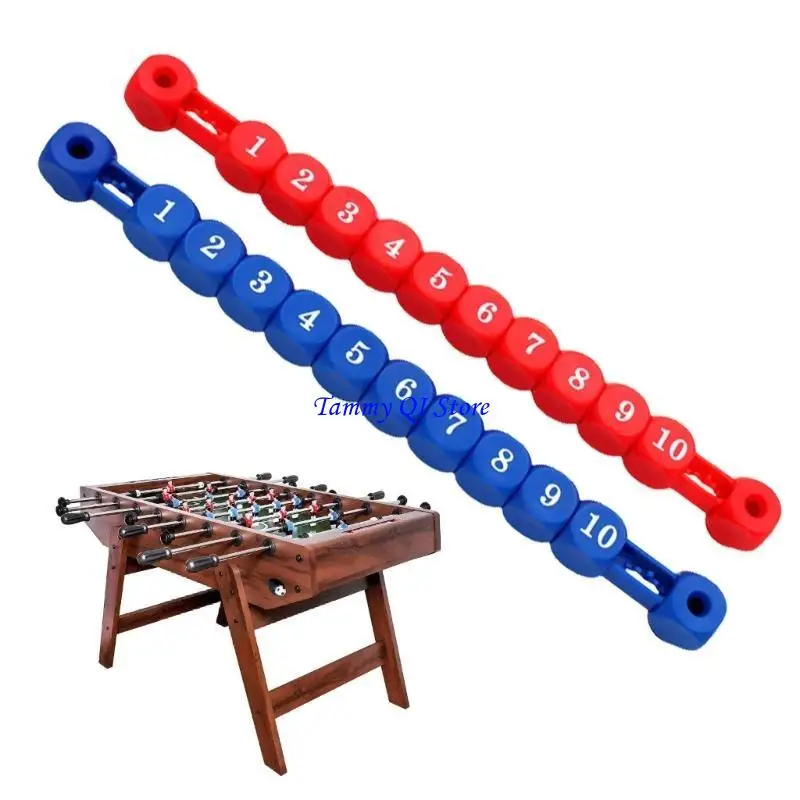F1FD 2PCS Plastic Table Football Counter Foosball Air Hockey Scoring Units Tischfußball -Anzeigetafel Zubehör Image