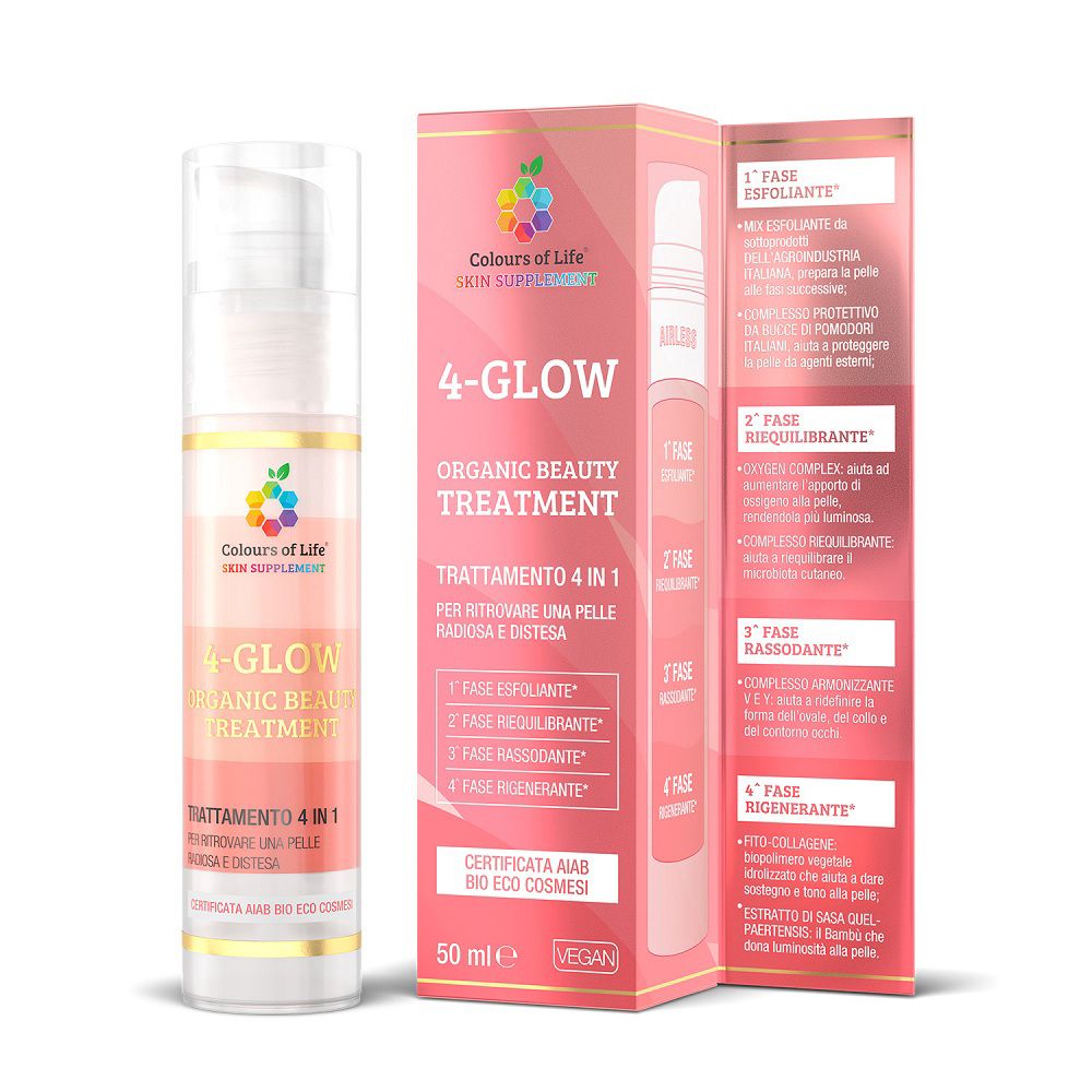 4-Glow Organic Beauty Treatment 50 ml Lozione