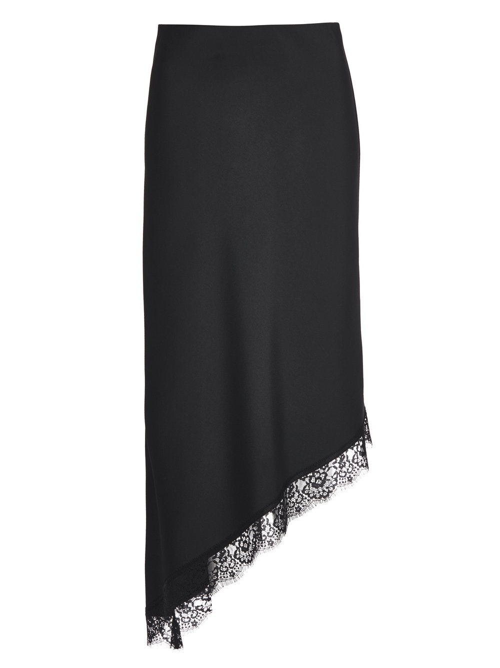 Swing Satinrock Damen schwarz, 34