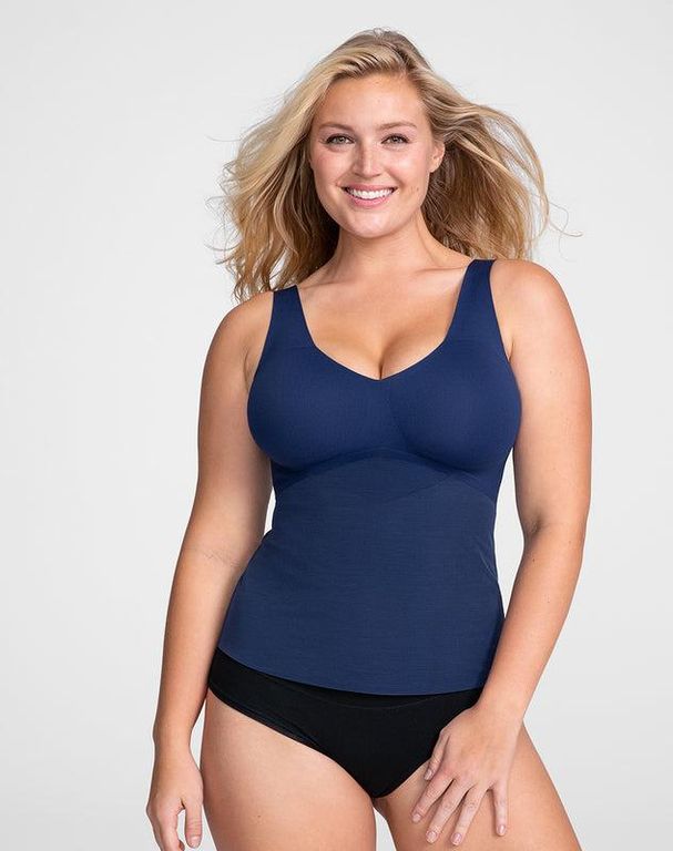 Liftwear Tank Top - Blue - Honeylove Tops