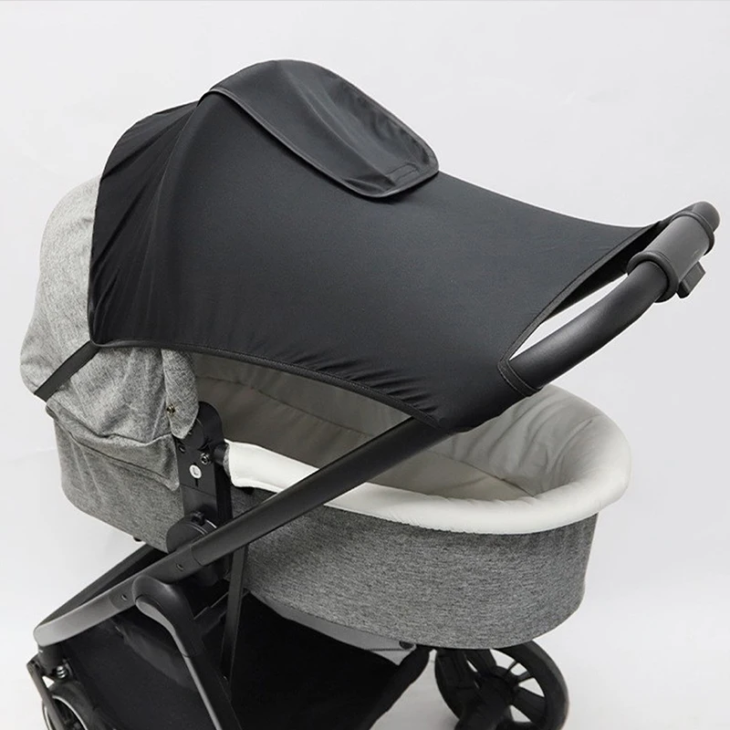Universelles Kinderwagen-Zubehör Sonnenschutz UV-Schutz Sonnenschirm Kinderwagen-Verdeck für Kinderwagen Säuglingsautositz Sonnenblende Image