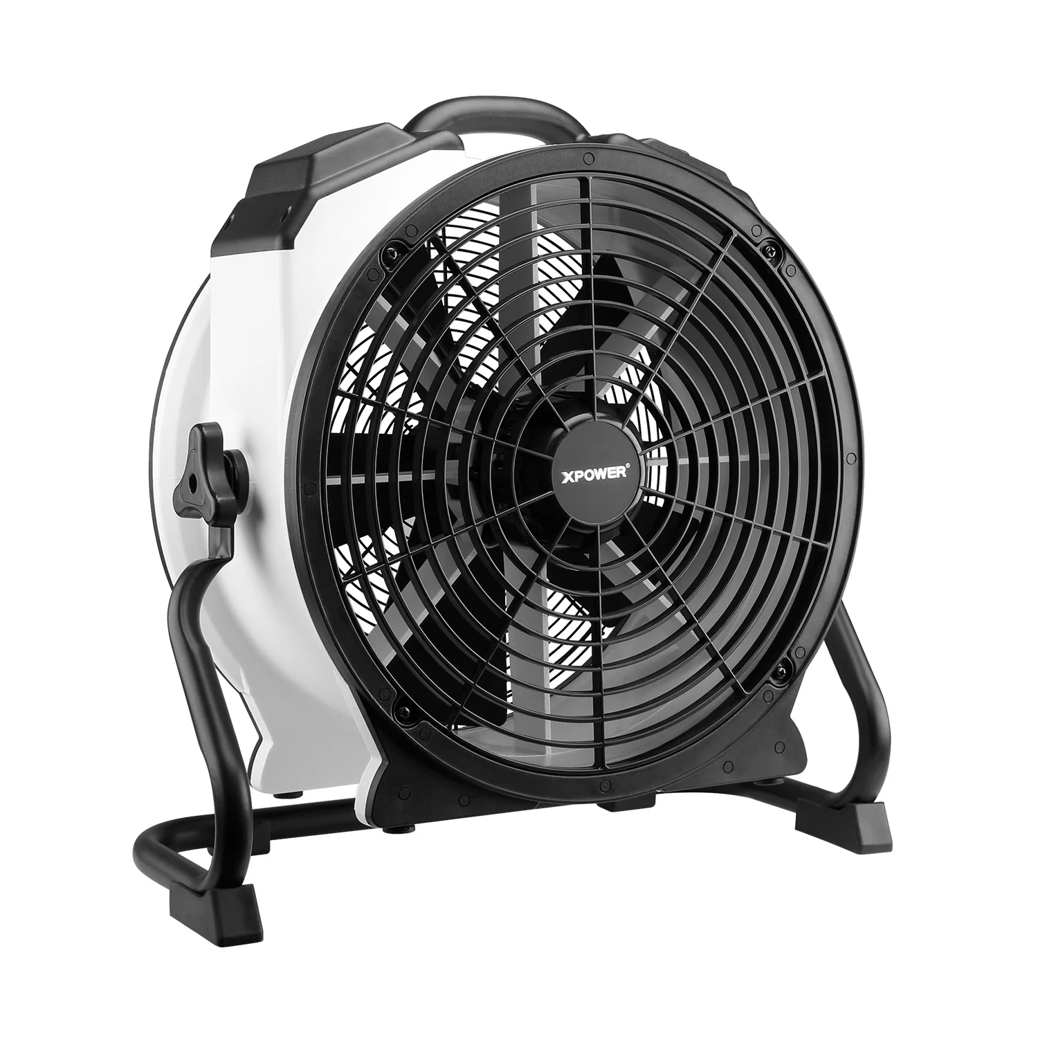 XPower FC-420 Hochleistungs-Industrie-Luftumlenker Hochgeschwindigkeits-Ganzraum-Werkstattbodenventilator mit Timer Image