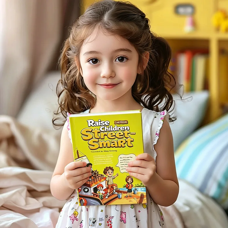 Raise Children Street-Smart Comic Edition: EQ-Entwicklung und Wachstumsleitfaden für Kinder, Buch zur Lebensweisheit und Bildung für Kinder Image