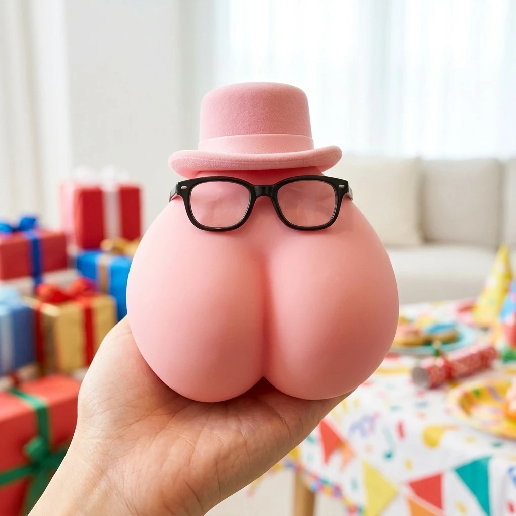 Büro-Schreibtisch Freizeit-Spielzeug Soft-Touch Kürbis-Pfirsich TPE-Material Anti-Stress Quetschspielzeug f236 Image