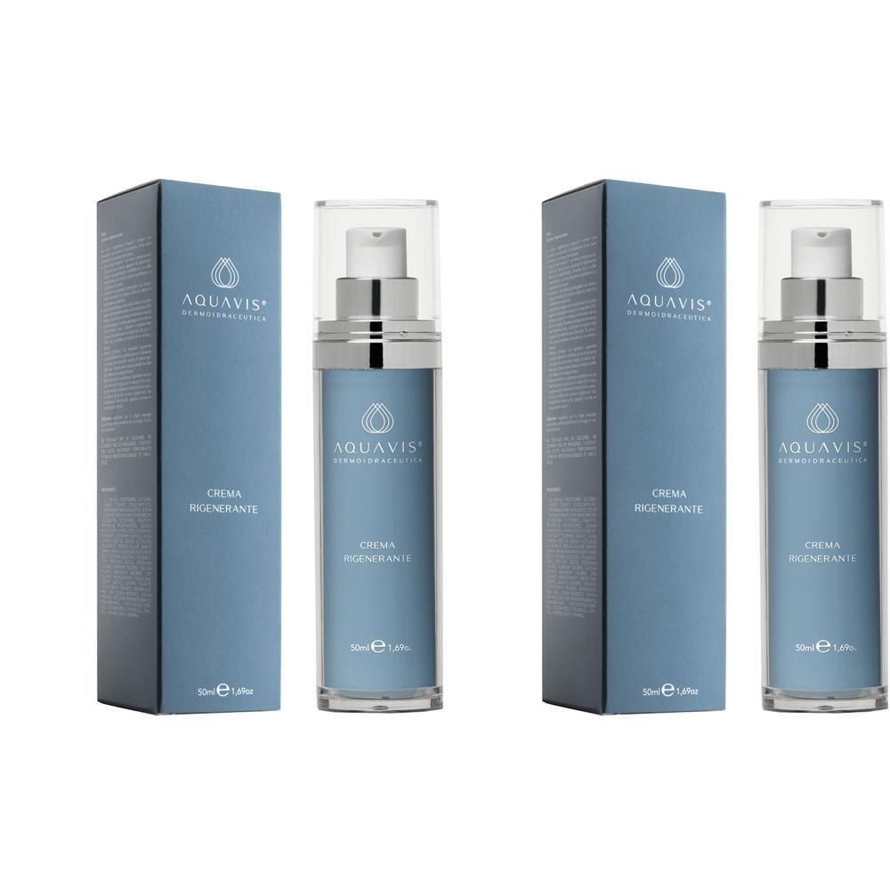 Aquavis Crema Rigenerante 50 Ml 2x50 ml