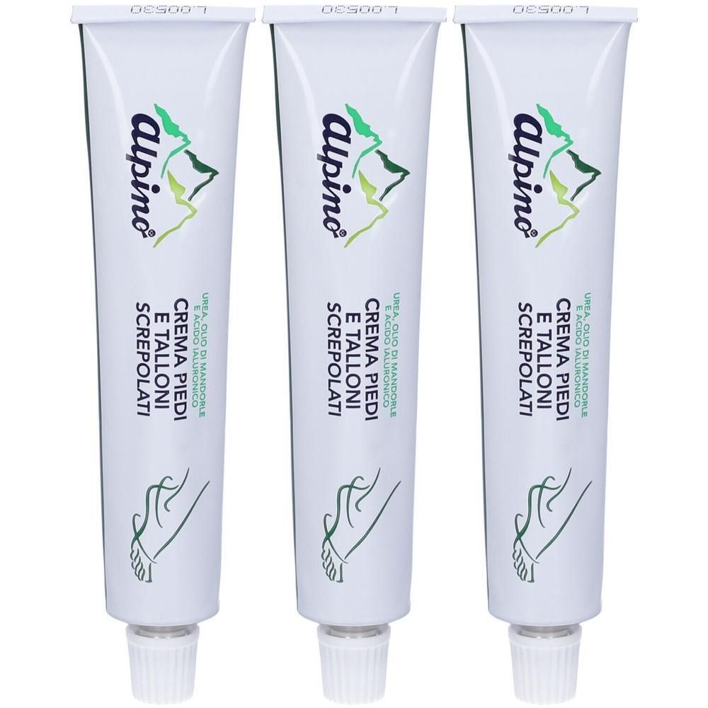 Alpino Crema Piedi e Talloni Screpolati 3x50 ml