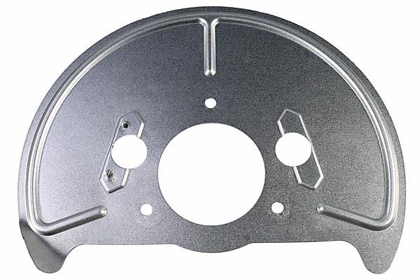 METZGER Spritzblech, Bremsscheibe 6115163 Vorderachse links für VAG