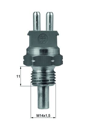MAHLE Sensor, Kühlmitteltemperatur tse2 für Mercedes Image