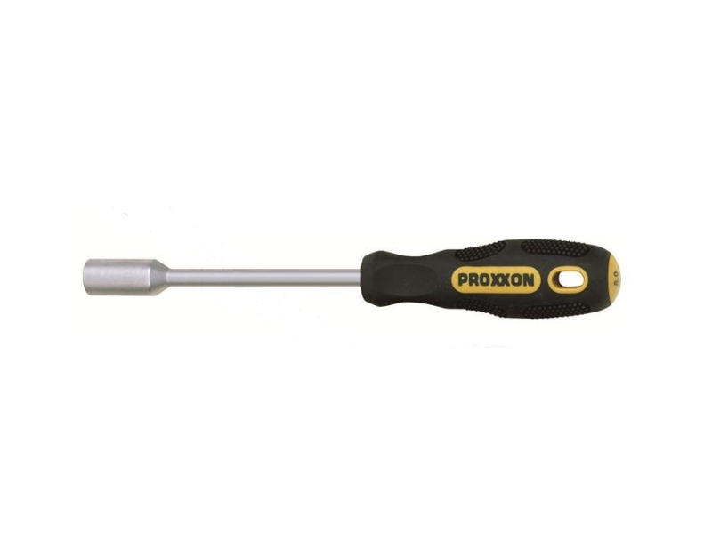 PROXXON Schraubendreher FLEX-DOT-Steckschlüssel Außensechskant HX 12 x 125 22274 Image