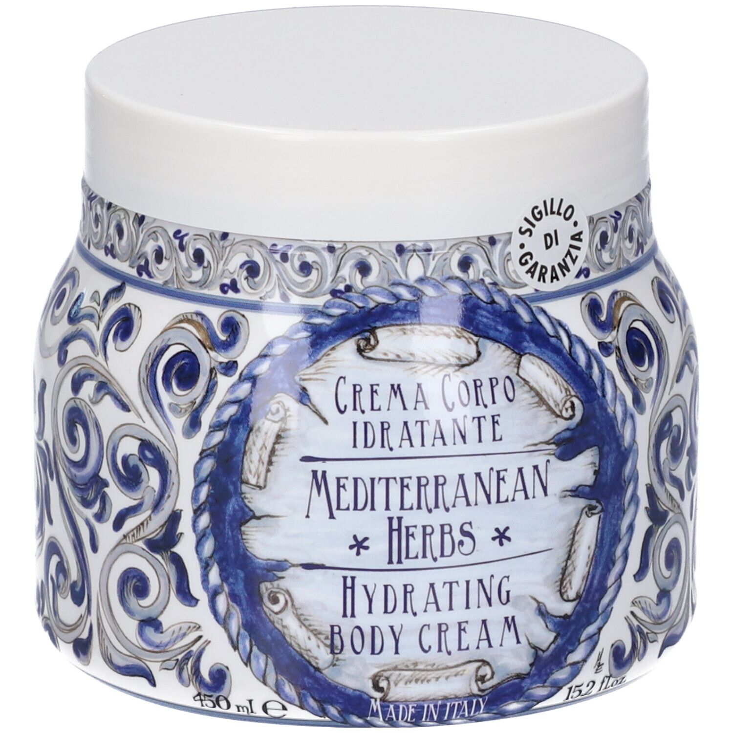 Rudy Profumi Crema Corpo Linea Erbe del Mediterraneo Mirto e Ginger 45