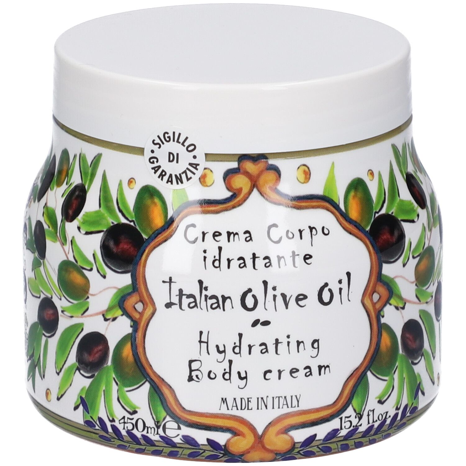 Rudy Profumi Crema Corpo Idratante Linea Olio D'Oliva 450 ml