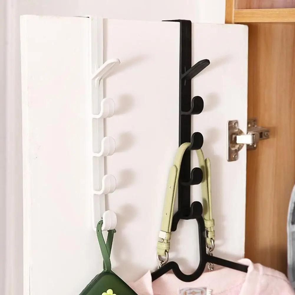 1/2/4 Stück Hinter-Tür-Kleiderhaken, Hinter-Tür-Schrankhaken, Garderobenhaken, Schlafsaal-Türhaken, Aufbewahrungsregal