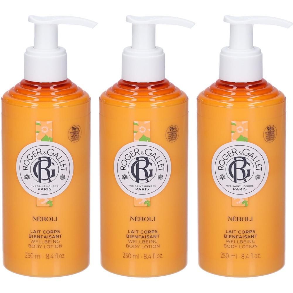 Roger&Gallet Neroli Lait Corps 3x250 ml