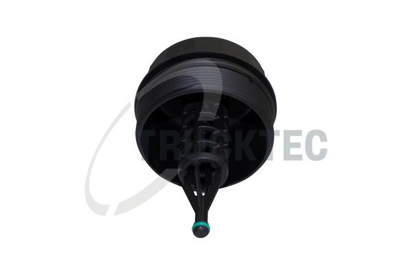 TRUCKTEC AUTOMOTIVE Deckel, Ölfiltergehäuse 0218183 für Mercedes Image