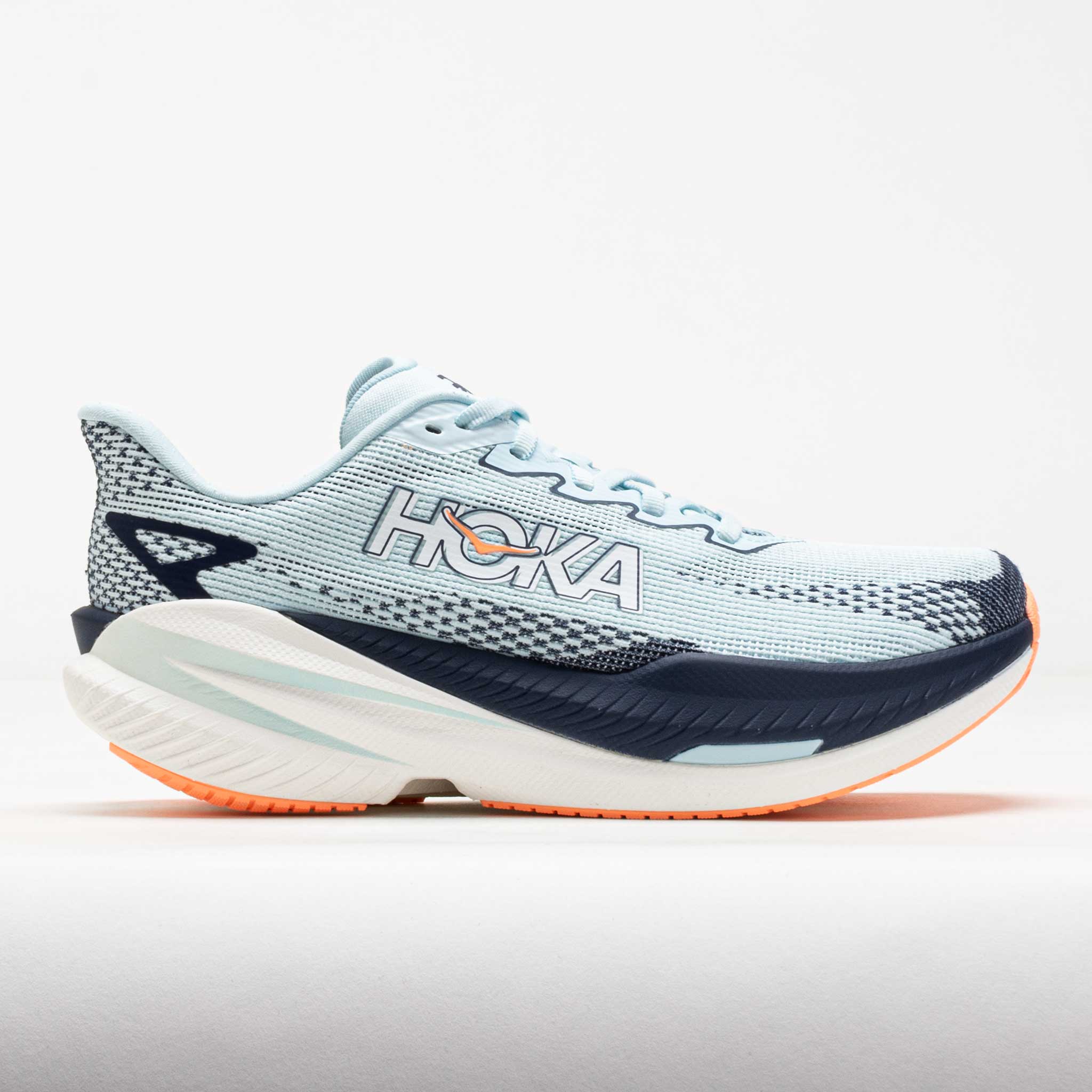HOKA Mach X 3 Women's Running Shoes Glimmering Blue/Varsity Navy