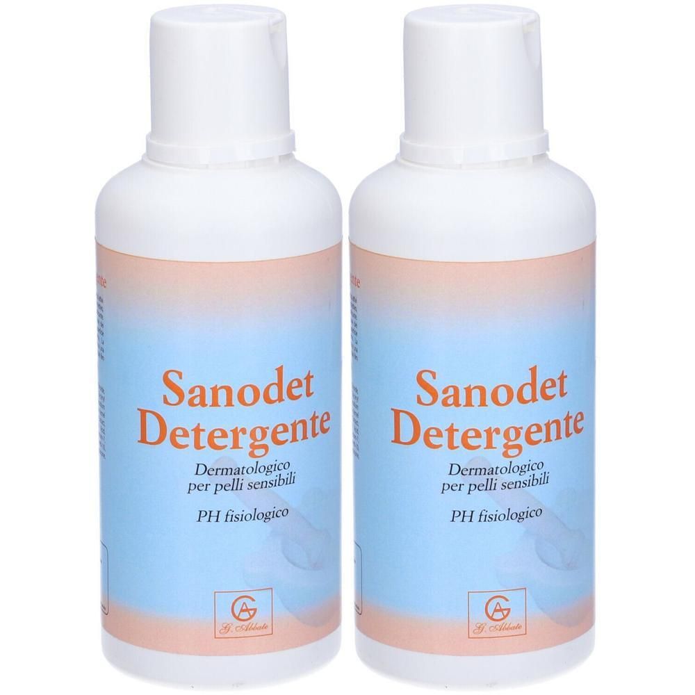 Sanodet Detergente Dermatologico 2x500 ml