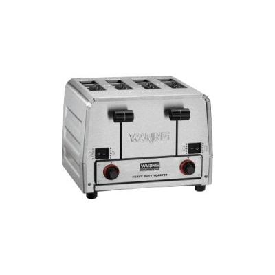 Waring WCT850 Heavy Duty Commercial Combination Switchable Bread and Bagel Toaster 4 Slice 208V