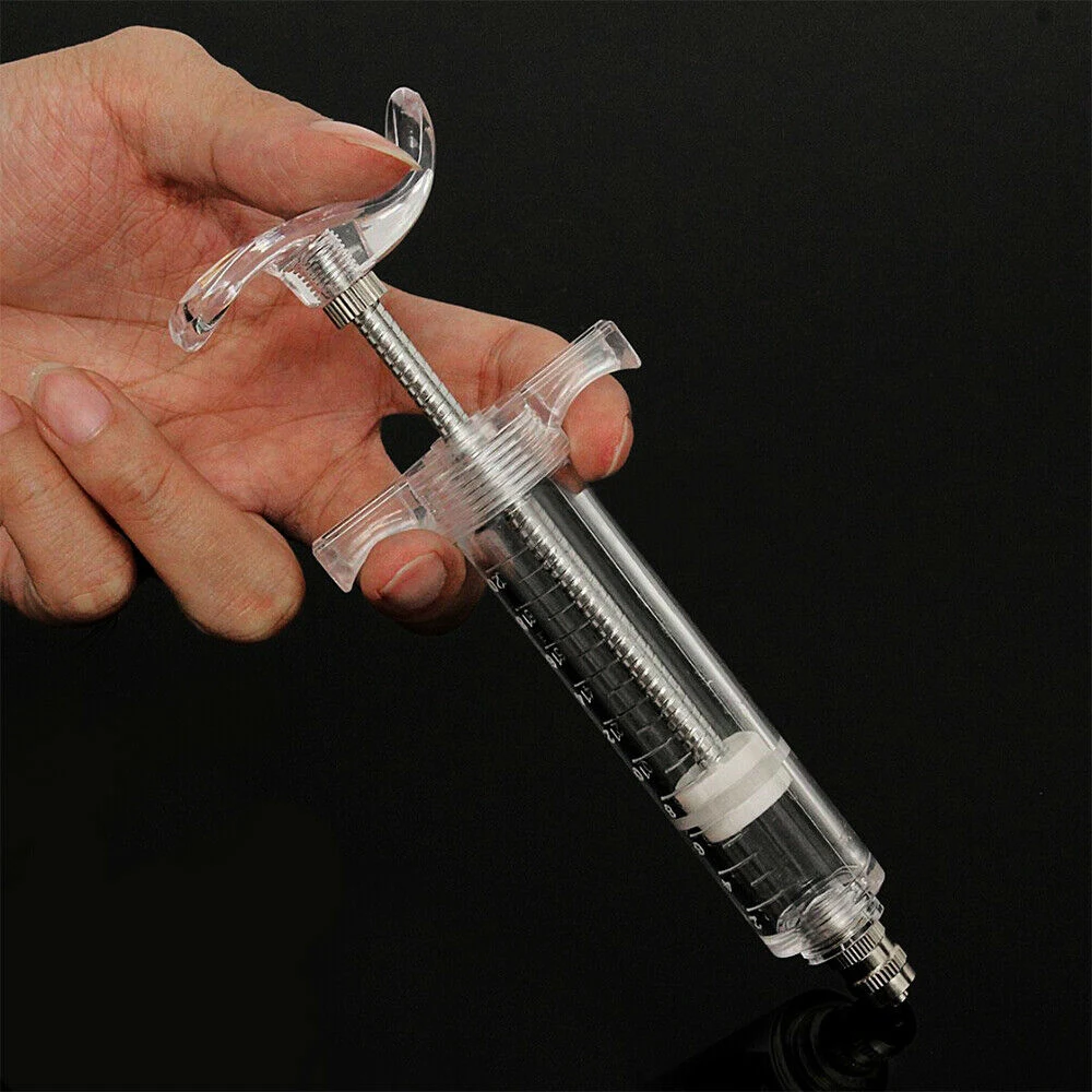 10/20/30/50/100 ml Veterinär Kunststoff Stahl Spritze Feine Spritze Feeder Werkzeuge Haustier Vogel papagei Tier Fütterung Zubehör