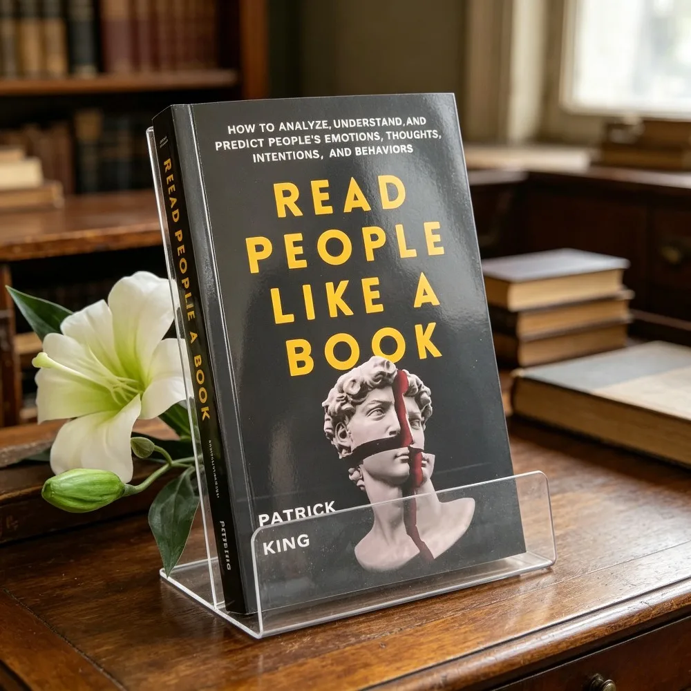 Lesen Sie „People Like a Book“ von Patrick King, Social Learners, Englisch, Taschenbuch, Anleitung zur Analyse des menschlichen Verhaltens, Psychologie-Leitfaden, kostenloser Versand Image
