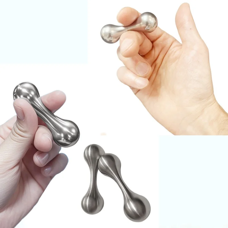Knucklebone Edelstahlknochen Fingerspitze Rotierendes Stressabbau-Spielzeug Finger Extreme EDC Anti Stress Autismus ADHS Cooles Spielzeug Image