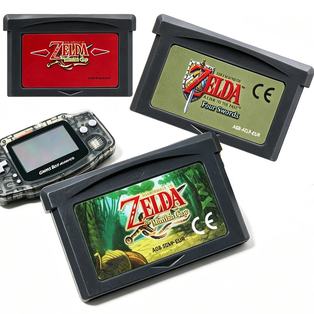 Cartouche de jeu Zelda GBA 32 bits, console de jeu vidéo, carte de jeu The Legend of Zelda, Link to the Past, Awakening DX, Minish Cap *%