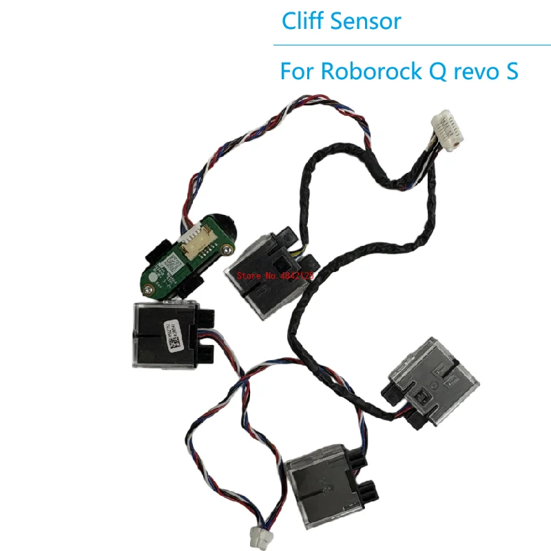 Capteur de rebord Original Q Revo S pour robot aspirateur Roborock Qrevo S, accessoires pour appareil électroménager, capteurs de rebord gauche et droit