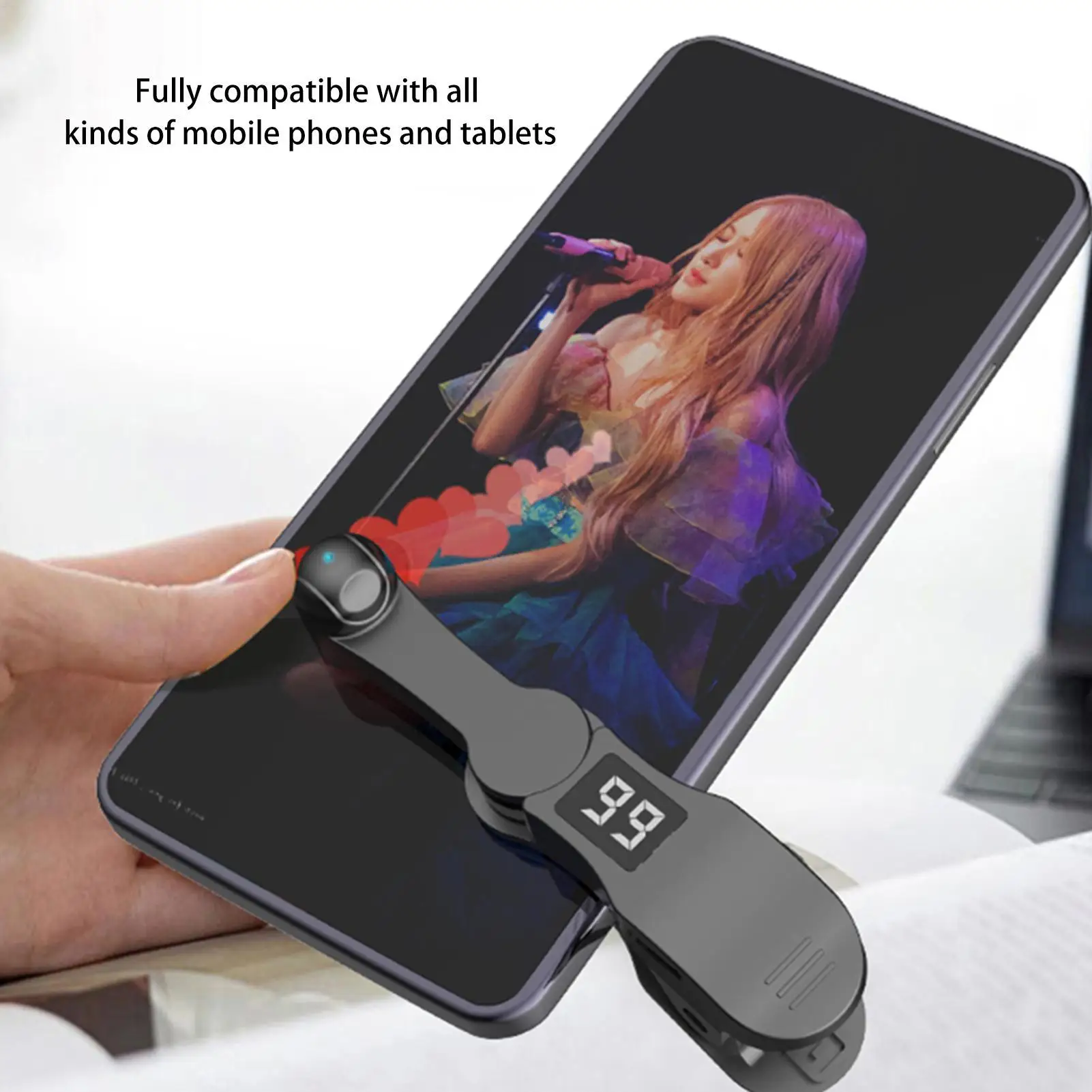 Smart Phone Auto Tapper Automatic Screen Device Speed Clicker Smartphone Continuous Clicking Gadgets for Live Broadcast Likes