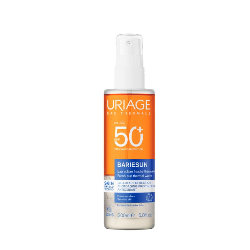 Uriage Eau Thermale Bariesun Spf50+ Solaire Fraiche 200 ml Soluzione