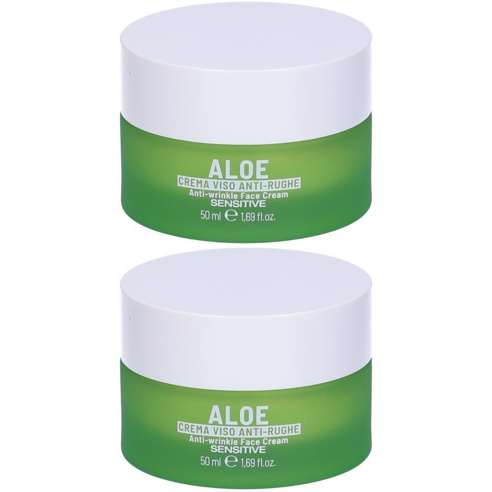 Equilibra® Aloe Crema Viso Anti-rughe 2x50 ml