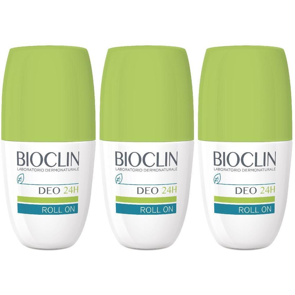 BIOCLIN Deo 24H Roll On 3x50 ml