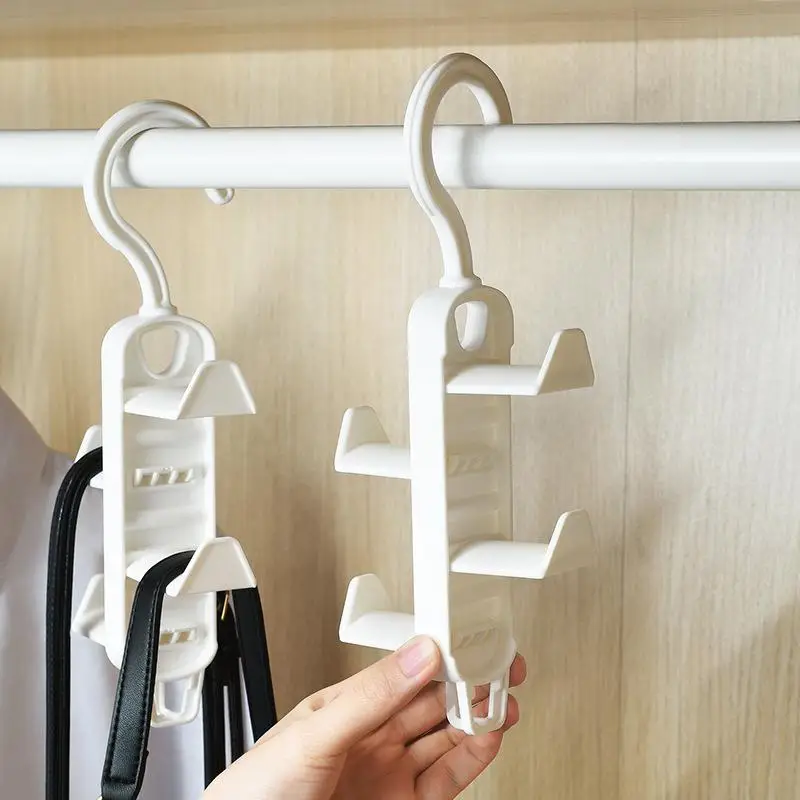 Taschen-Aufbewahrungswerkzeug, Kleiderschrank-Organizer, Multifunktionaler Kleiderständer, Spurloser Hängebügel für Taschen, Hut-Türhaken ohne Bohren