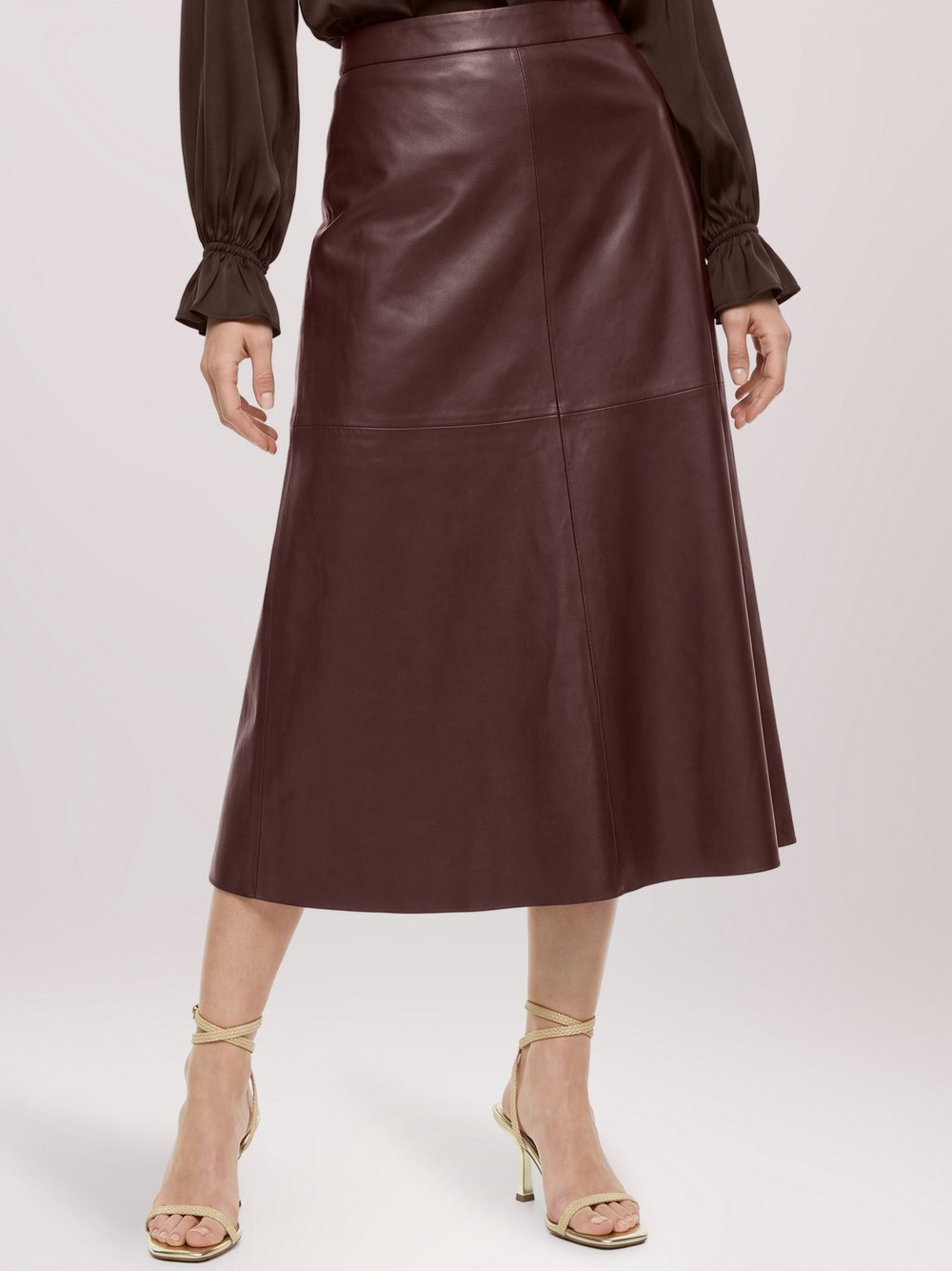 Vera Mont Lederrock Damen braun, 36