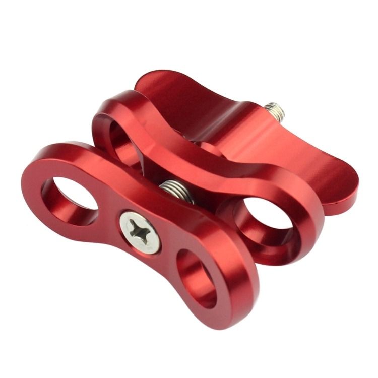 PULUZ Underwater Camera Clamp Diving Camera Bracket For Scuba Photography Rigs red