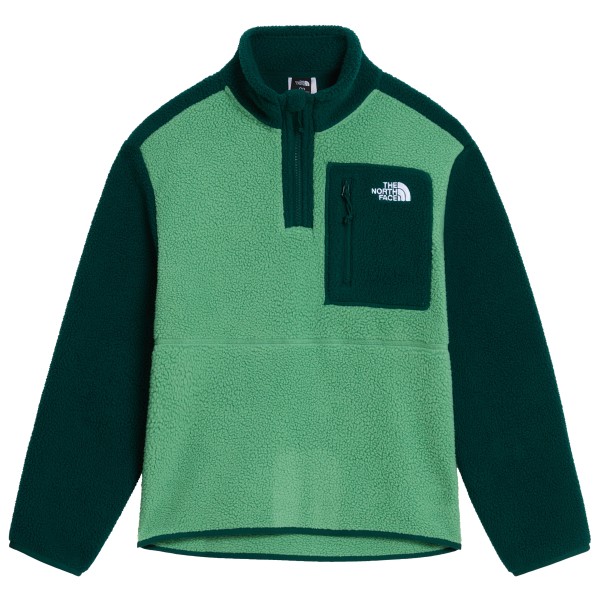 The North Face - Kid's Teen Yumiori 1/4 Zip Jacket - Fleecepullover Gr XL grün/türkis