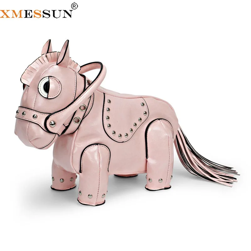 XMESSUN nouveaux sacs à bandoulière à la mode Europe et amérique pour les femmes, sac à bandoulière décontracté en forme de cheval Design de mode