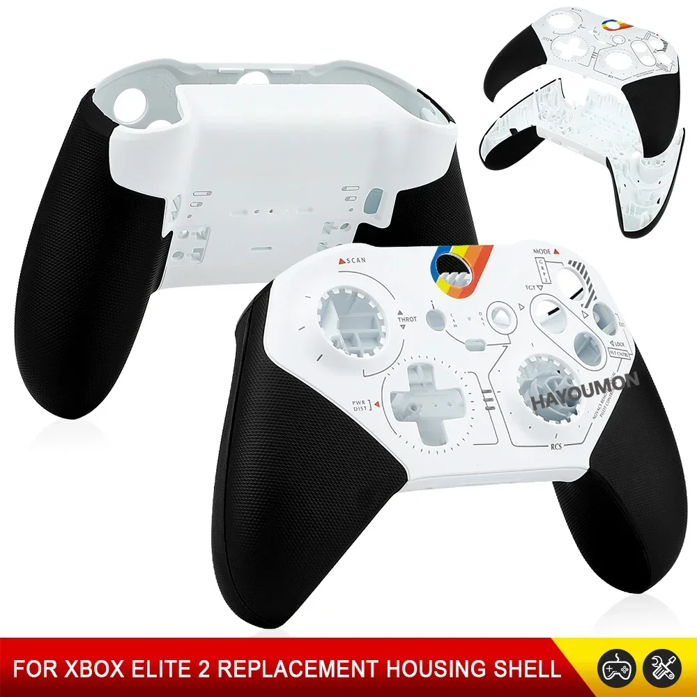 For Xbox Elite 2nd Generation Controller Shell Cover Rear Shell Repair Replacement Accessories DIY Shell Case for Xbox Elite 2
